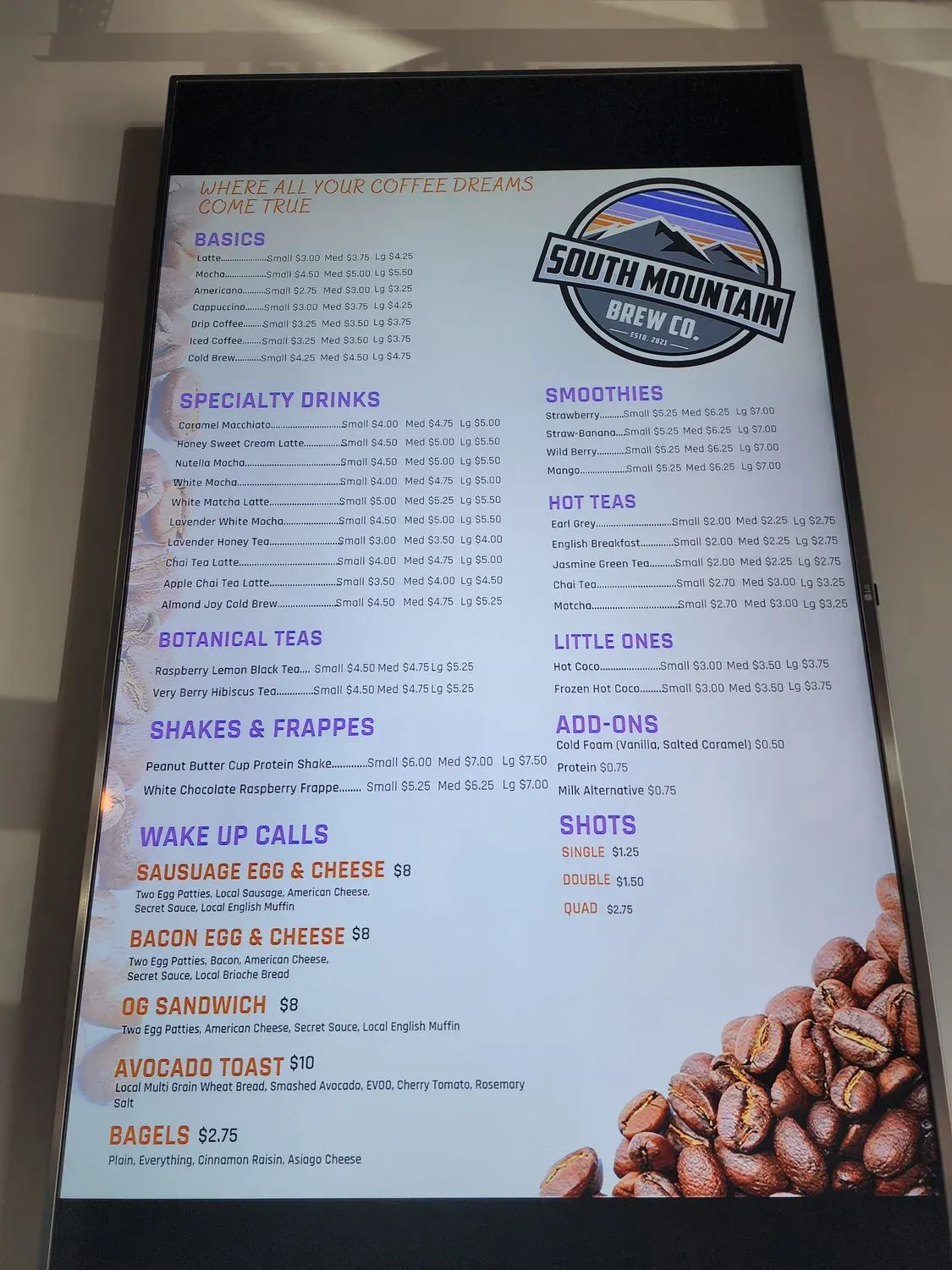 Menu 4