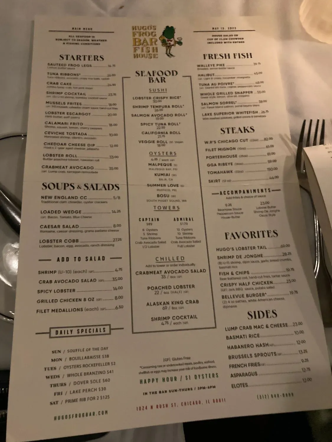 Menu 6