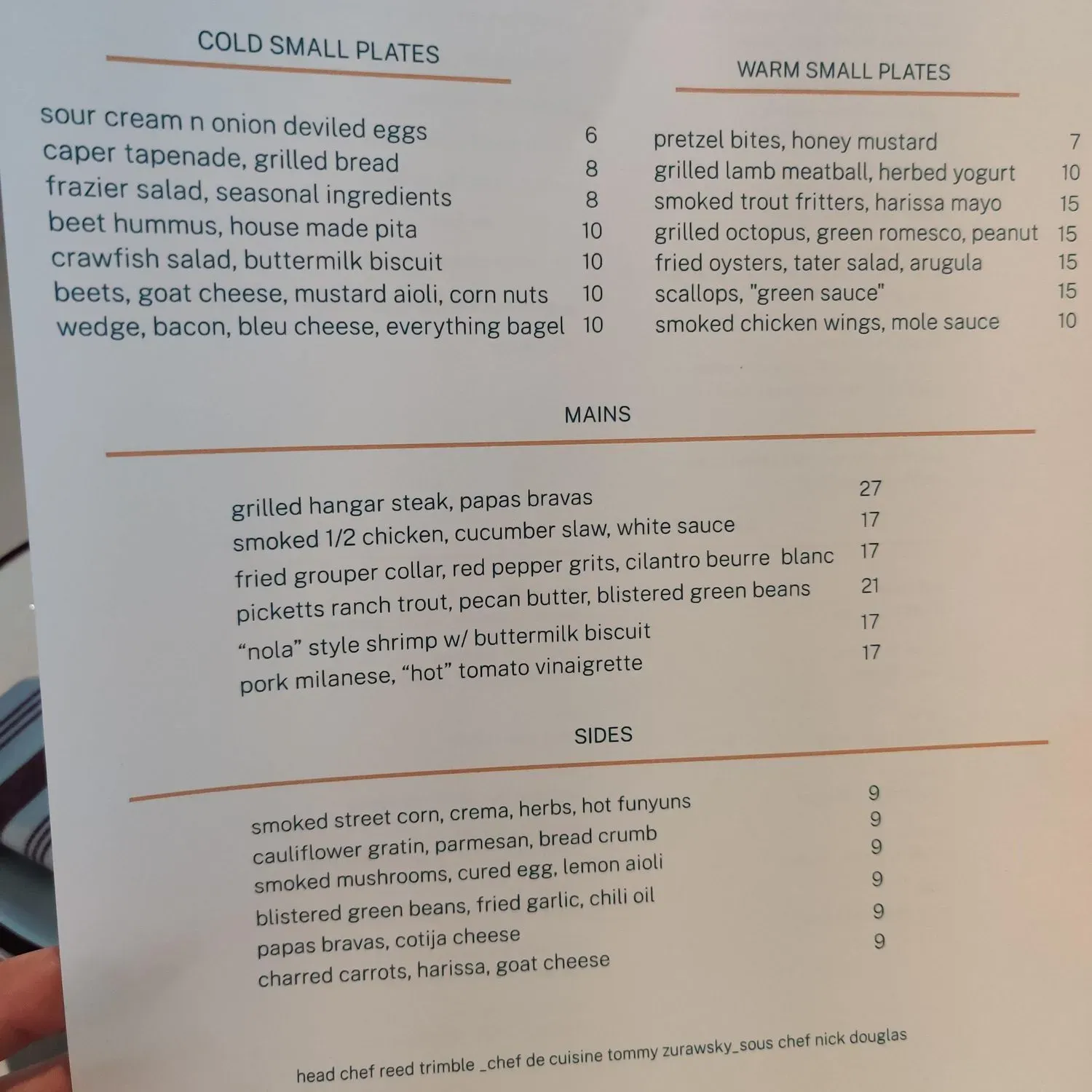 Menu 6