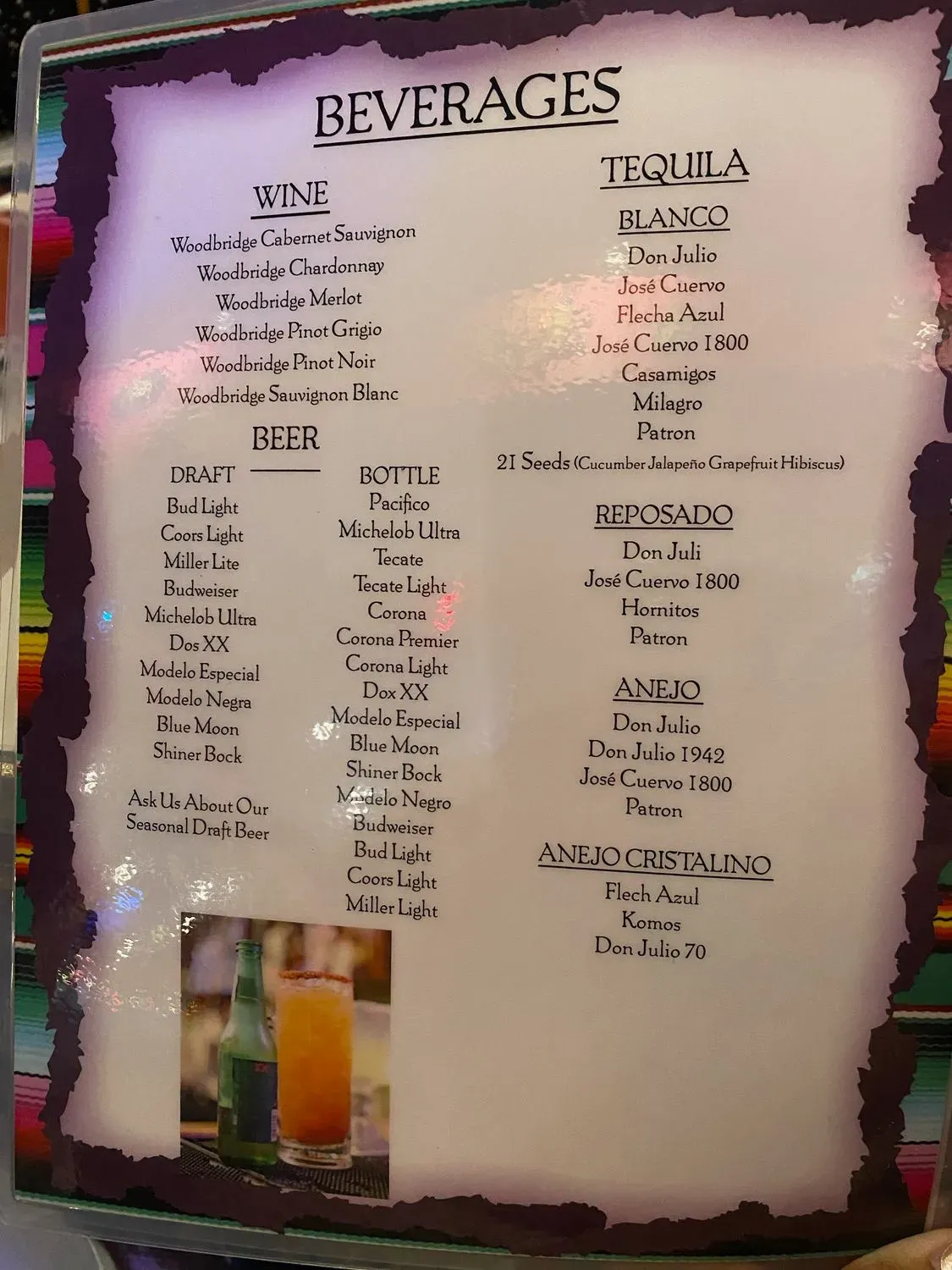 Menu 6