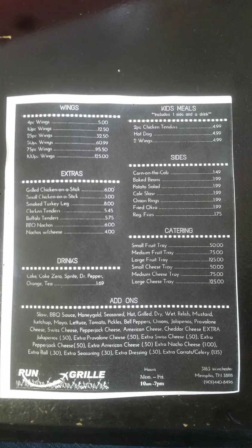 Menu 4