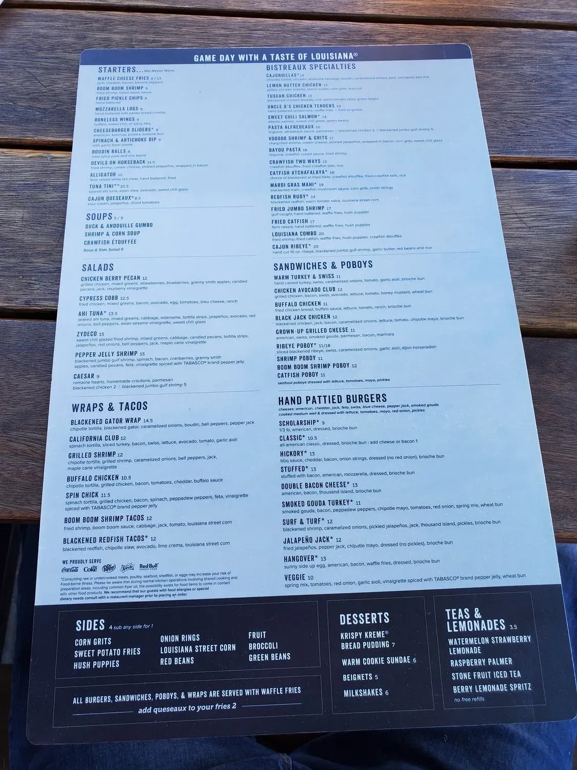 Menu 6