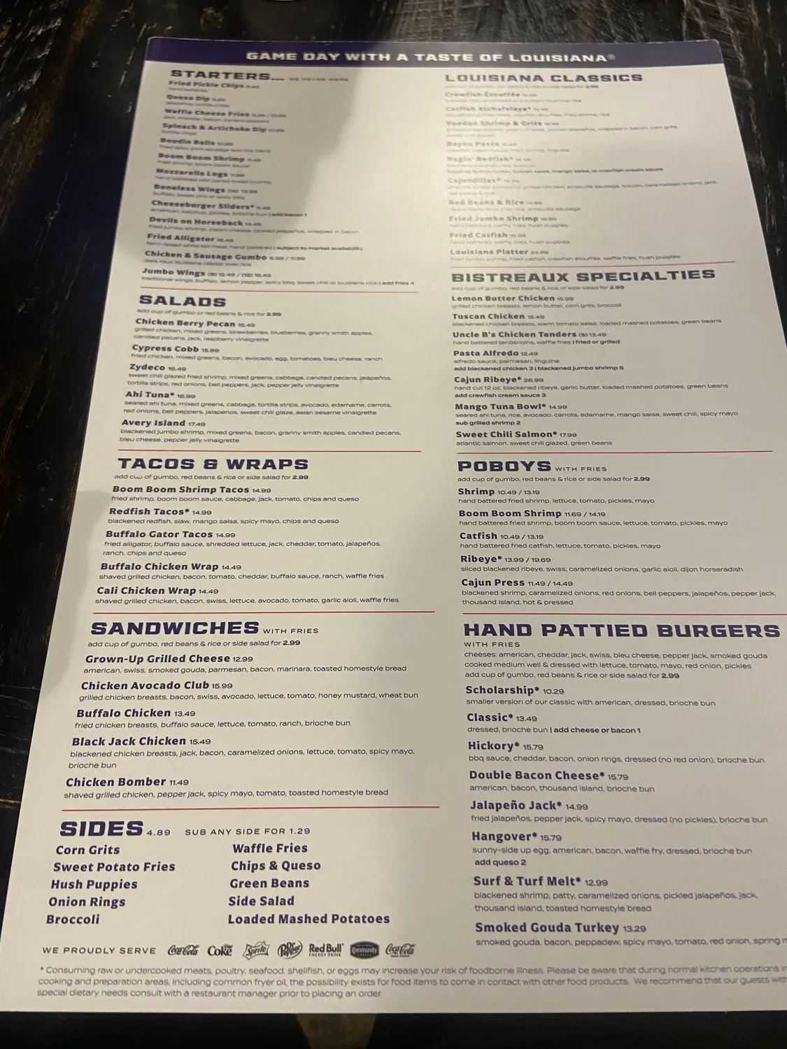 Menu 3