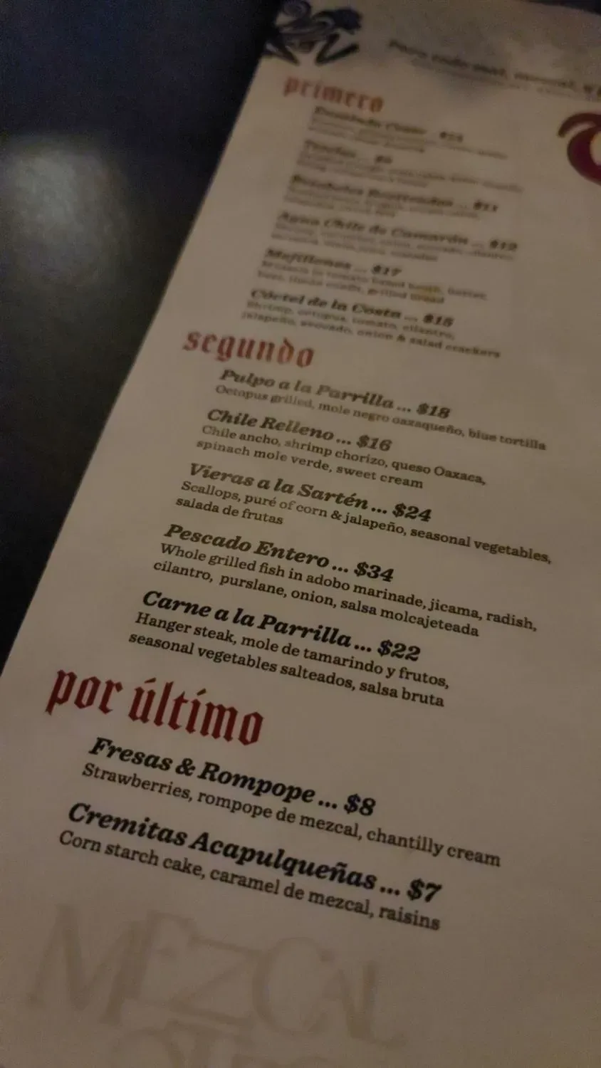 Menu 6