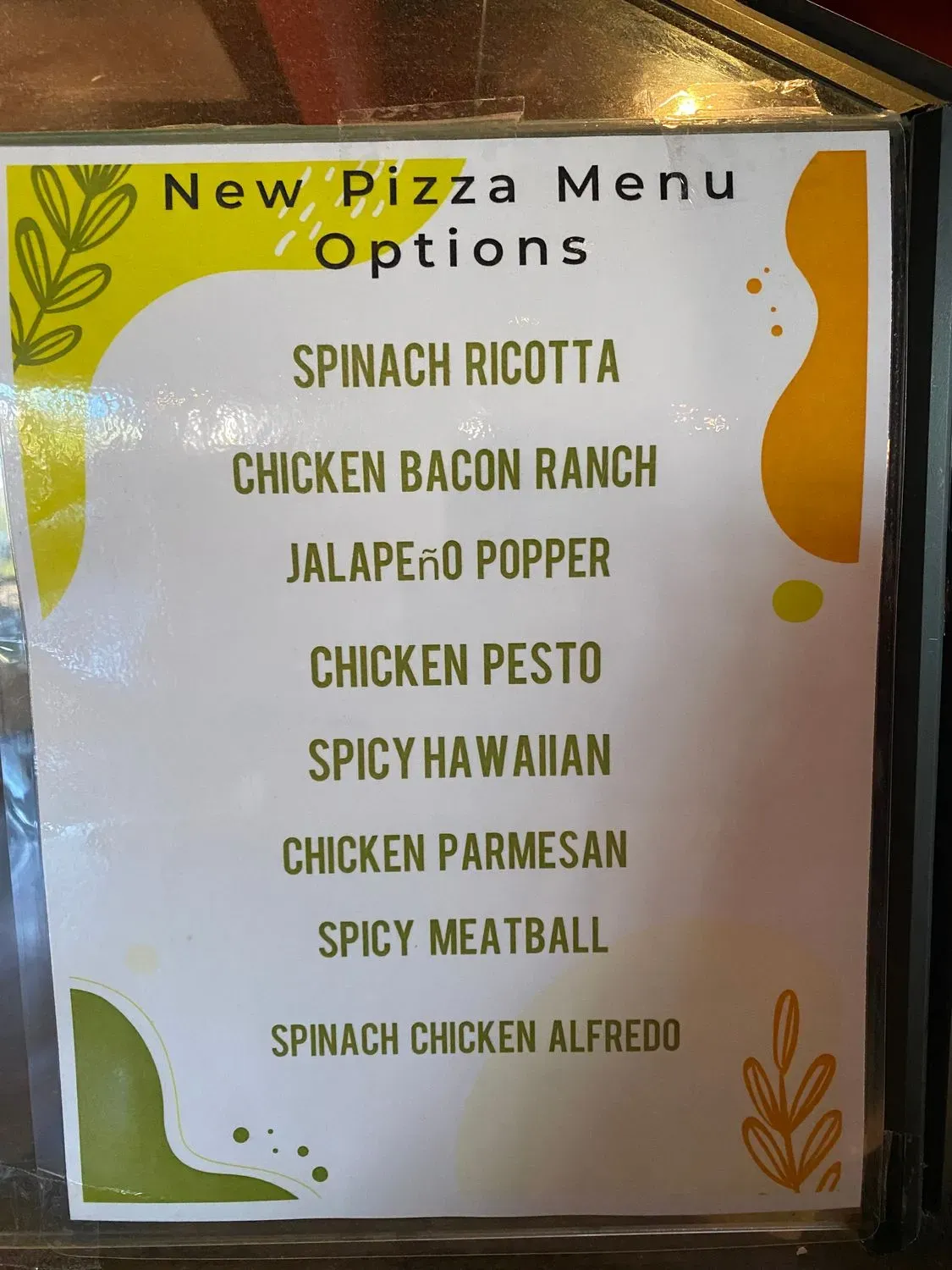 Menu 6