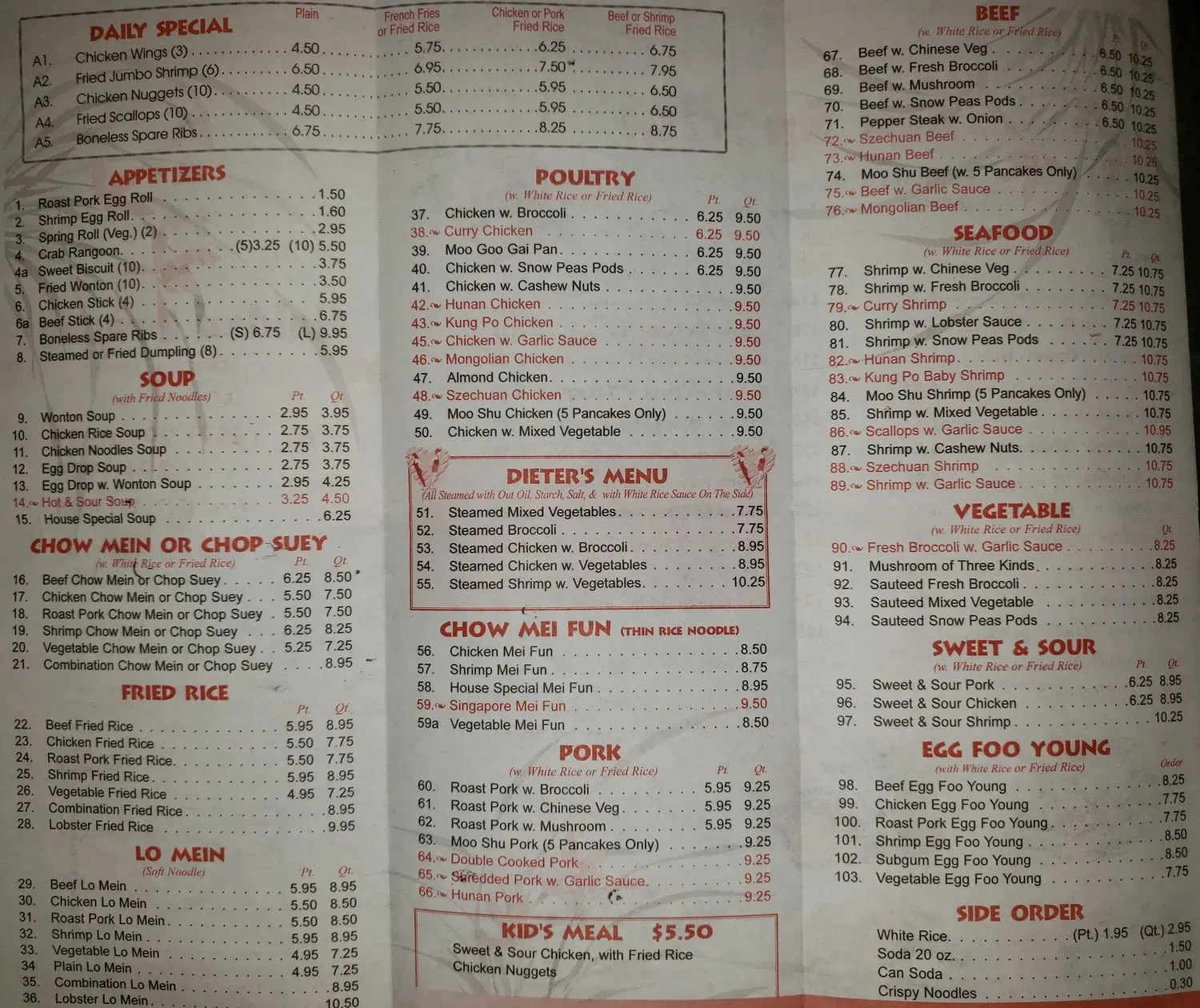 Menu 4