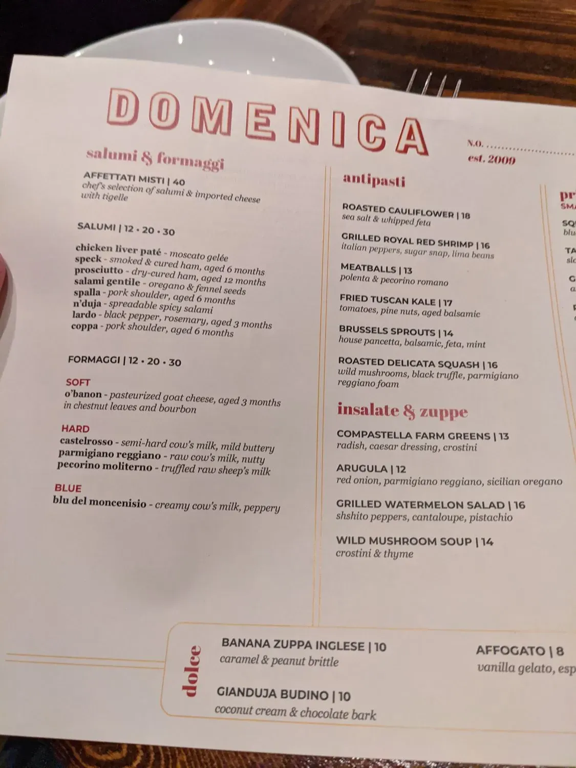 Menu 6