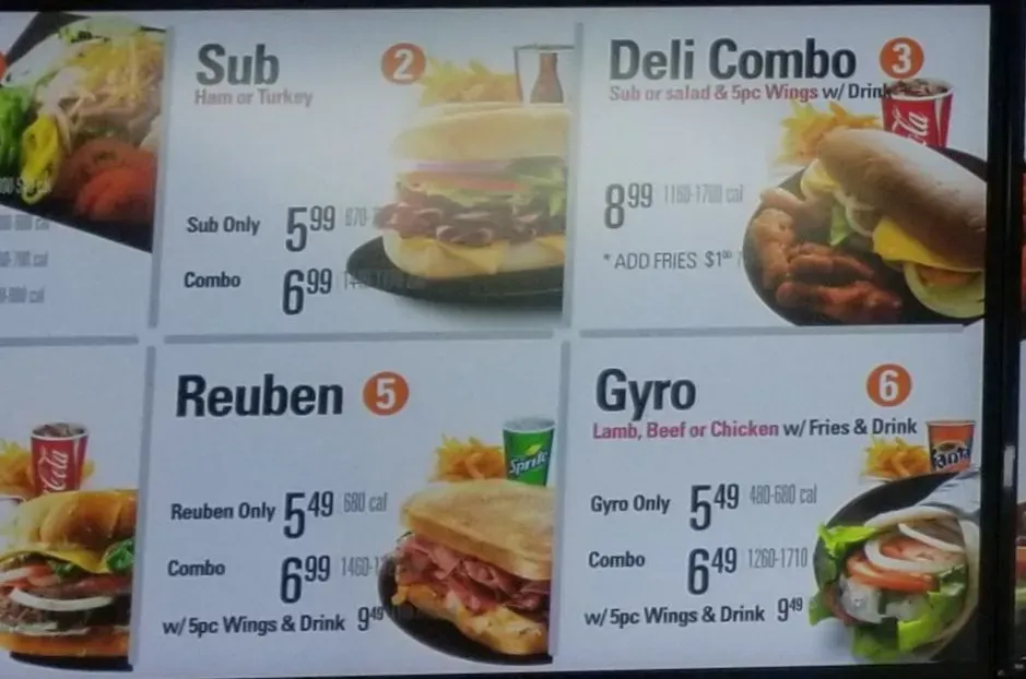 Menu 3