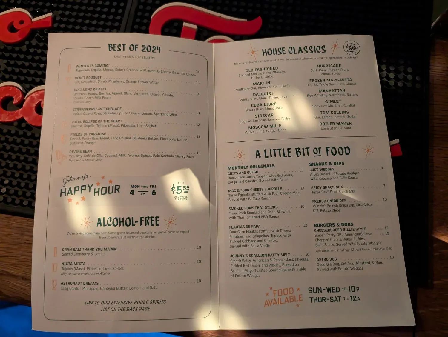 Menu 6