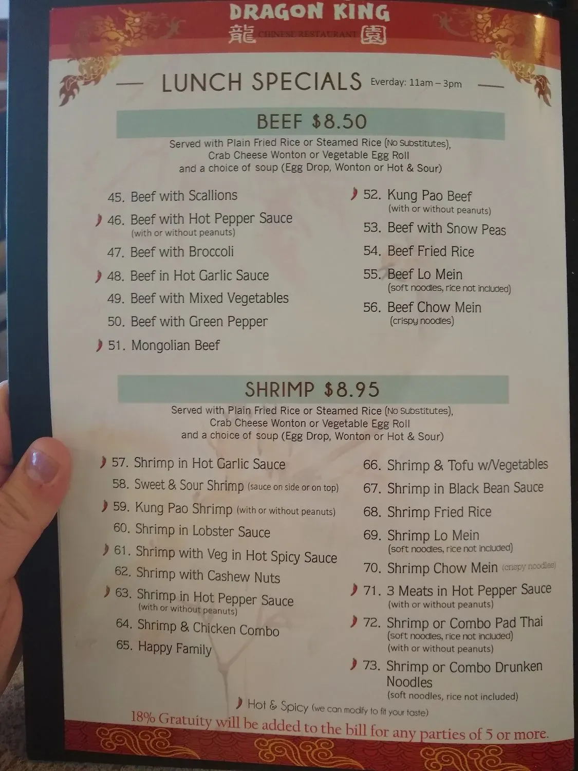 Menu 6