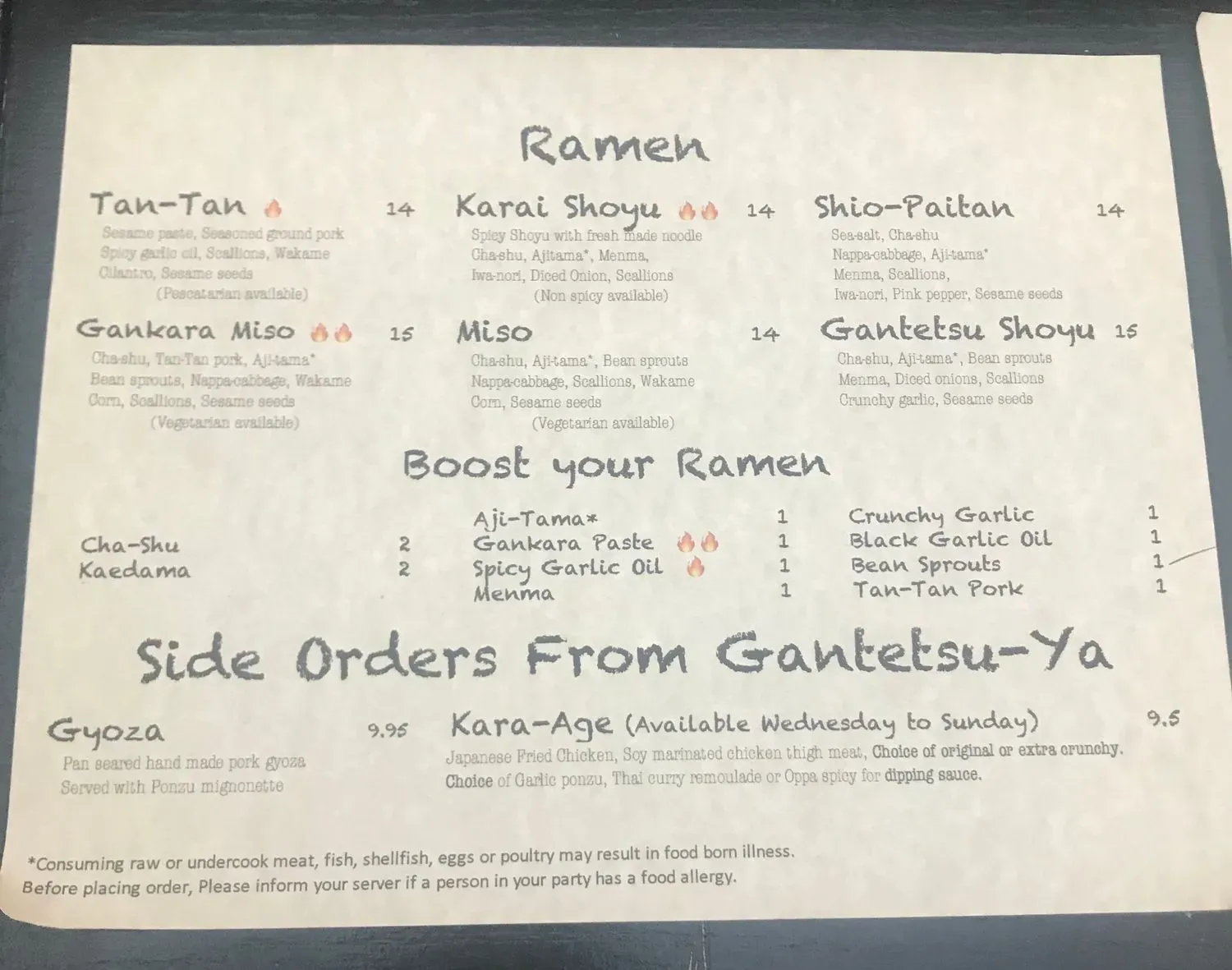 Menu 4