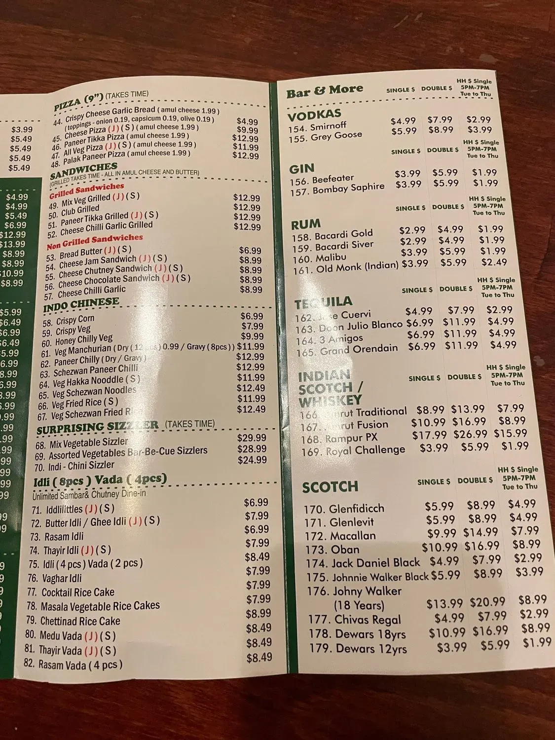 Menu 4