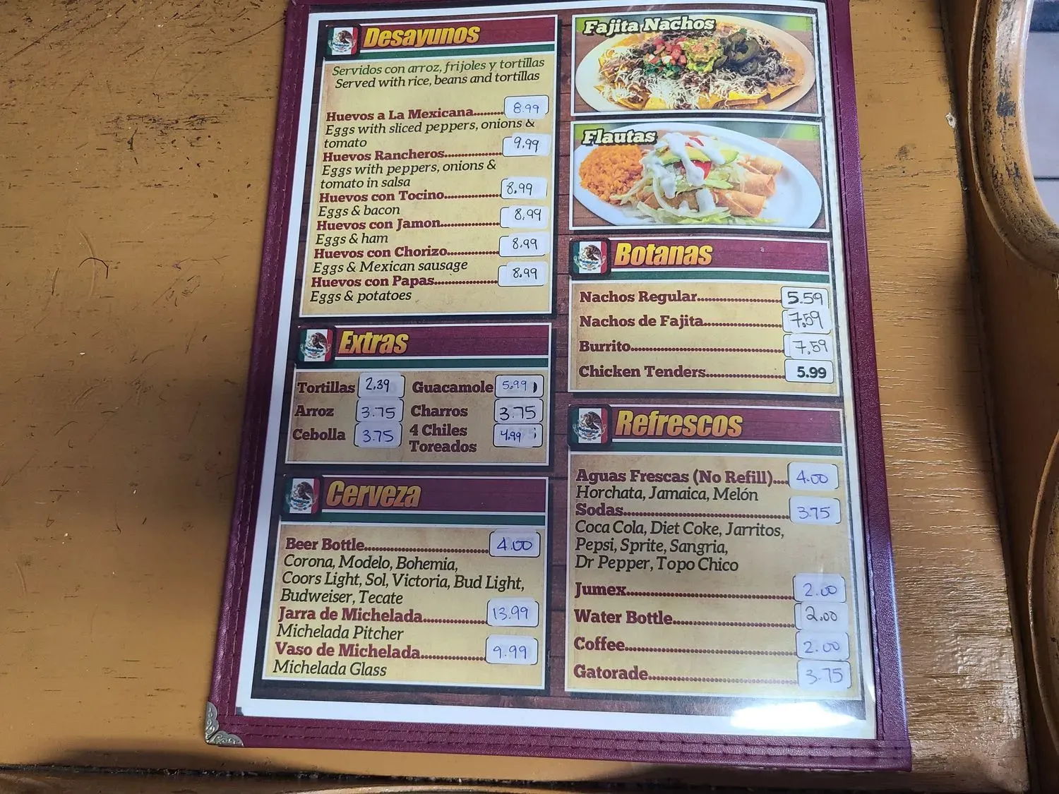 Menu 4