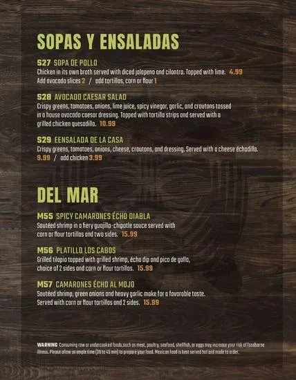 Menu 6