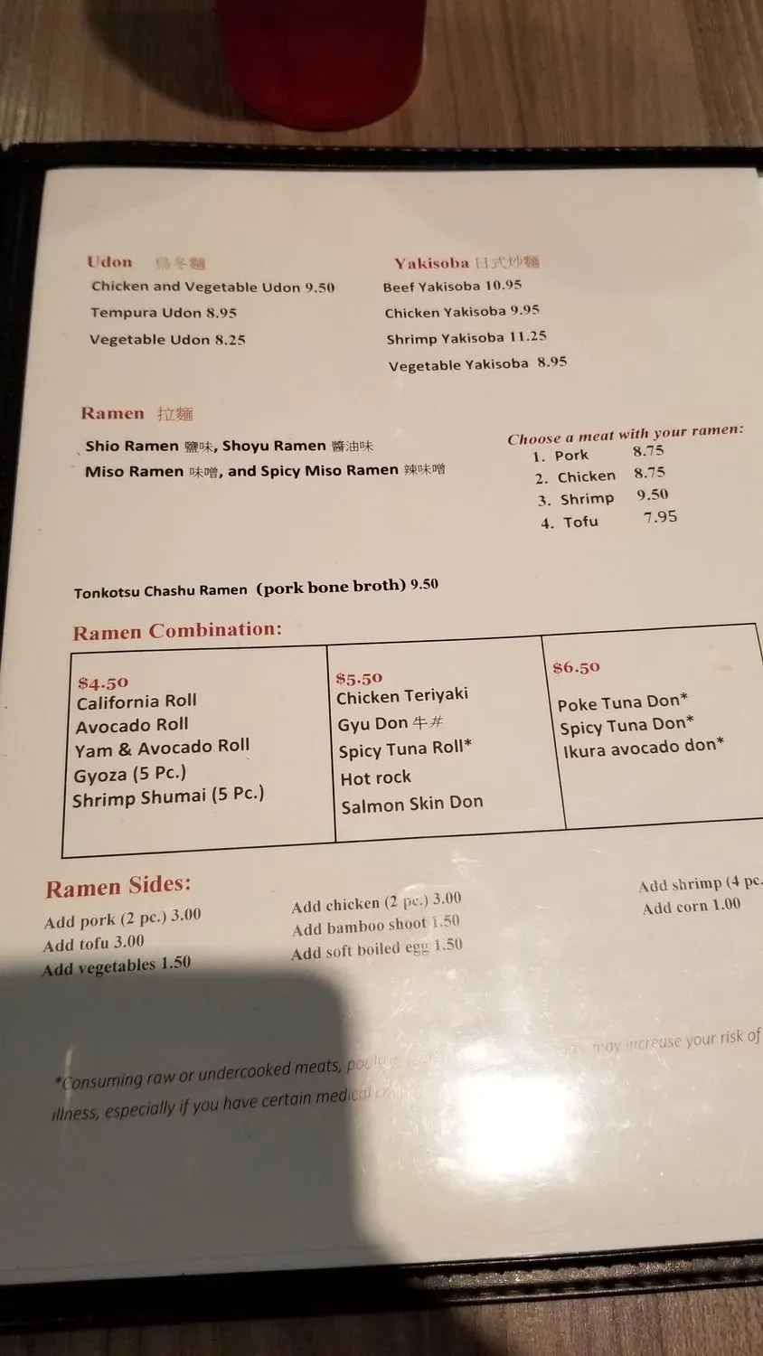 Menu 6