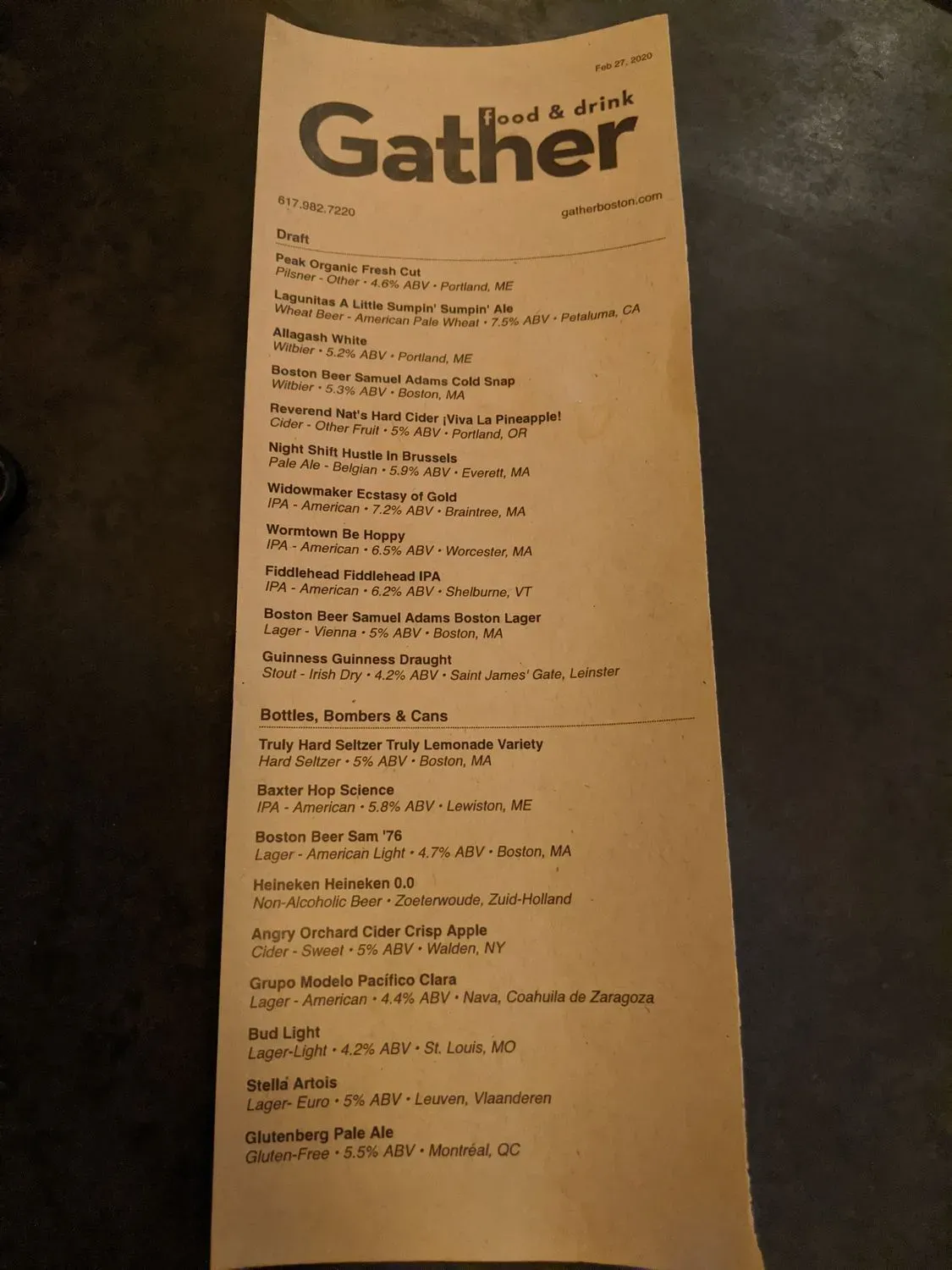 Menu 3