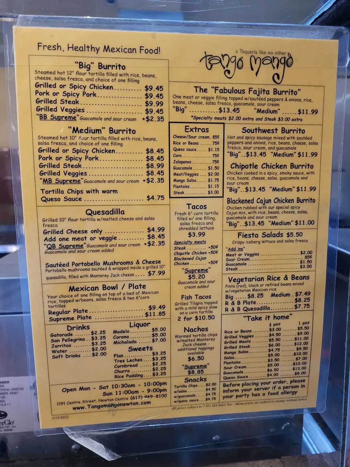 Menu 3