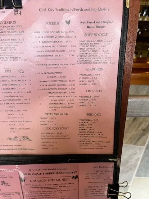 Menu 6