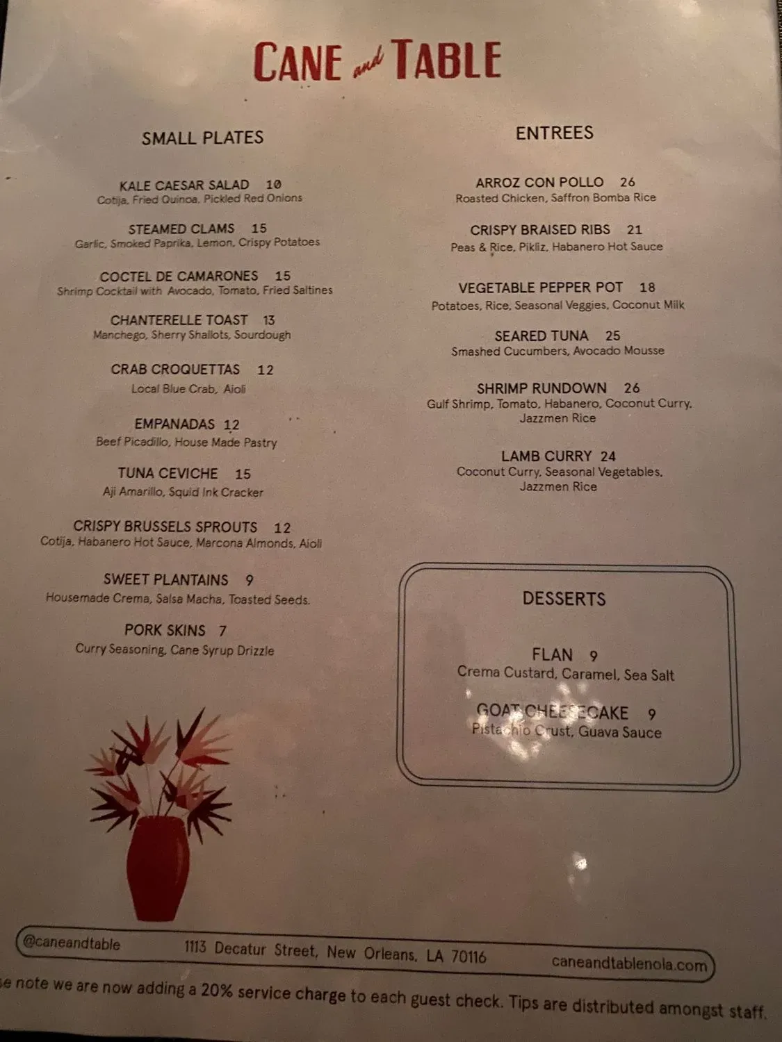 Menu 6