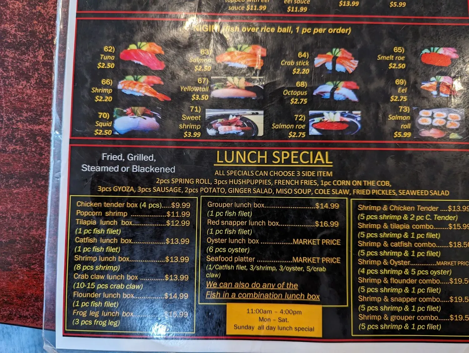 Menu 3