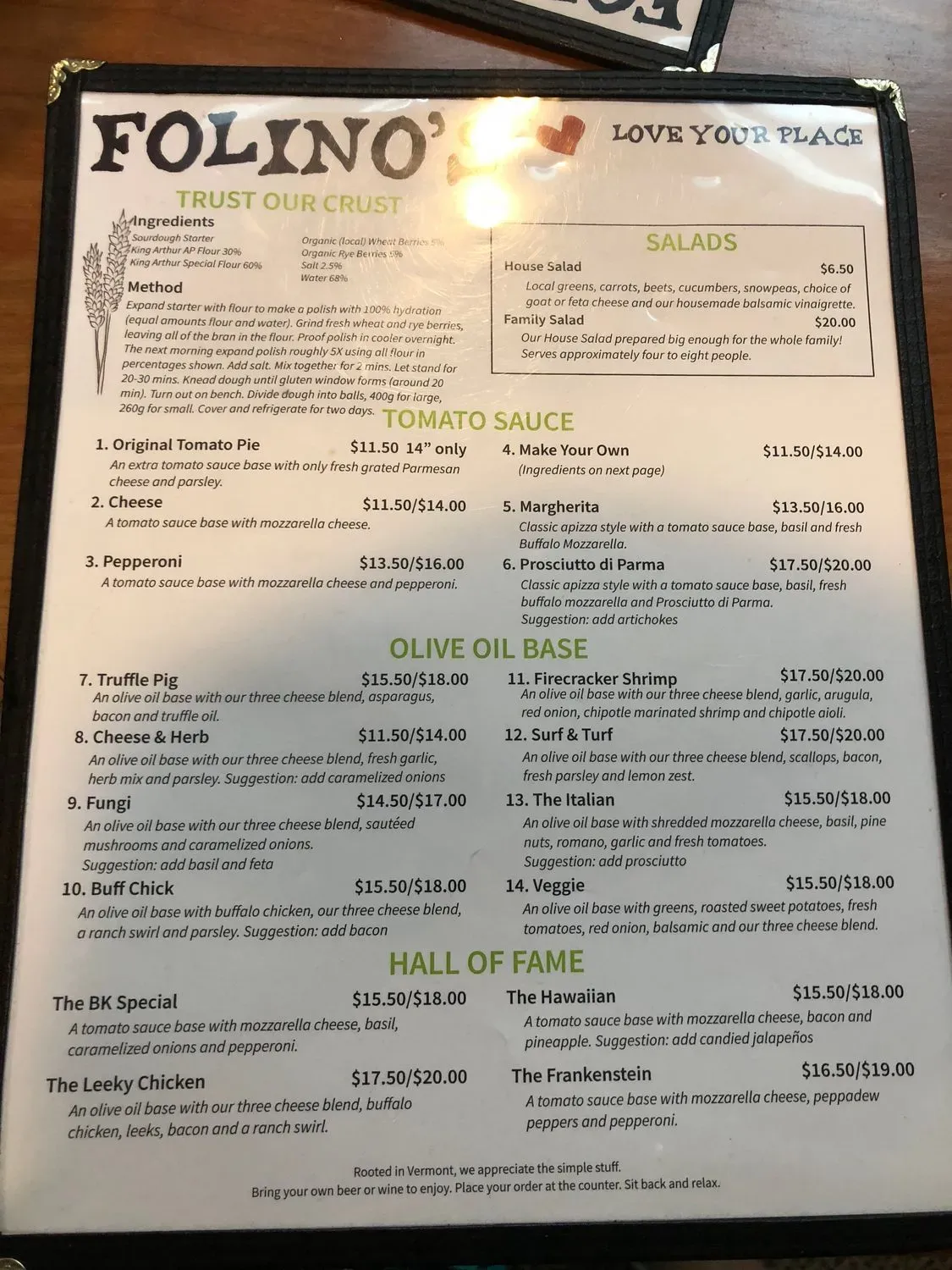 Menu 6