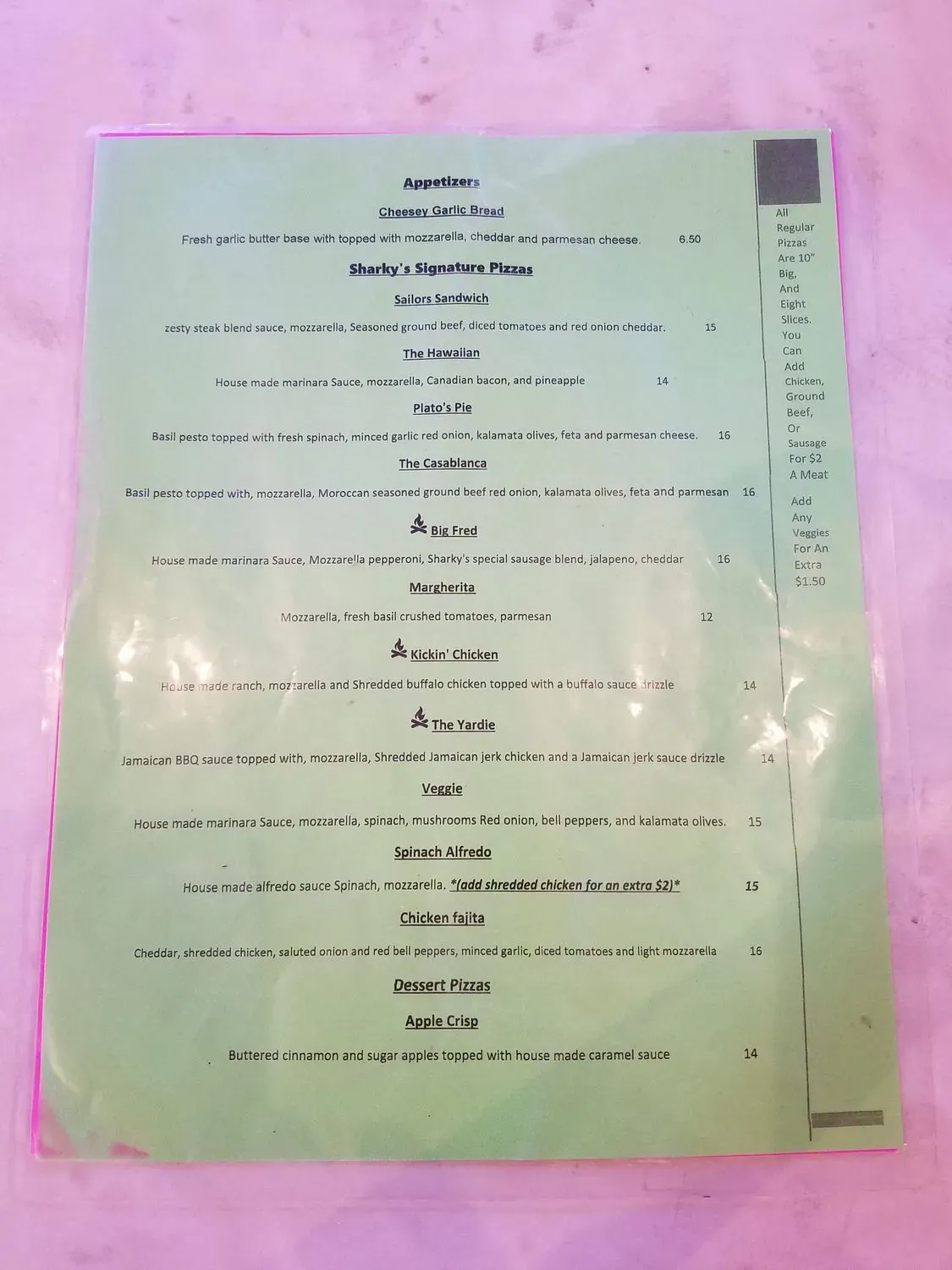 Menu 6