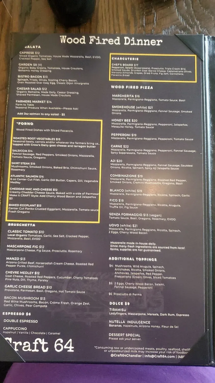 Menu 6