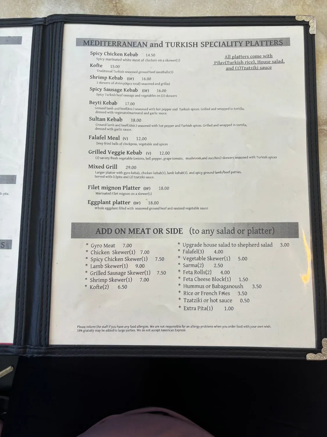 Menu 3