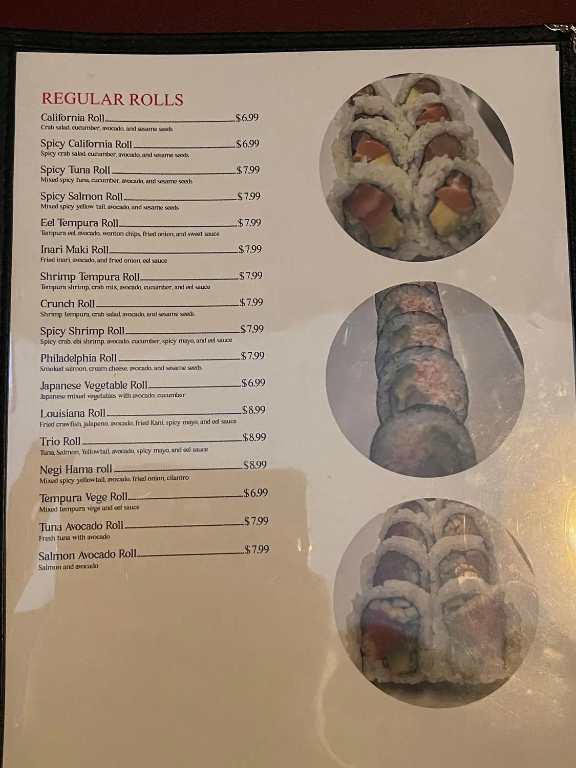 Menu 6