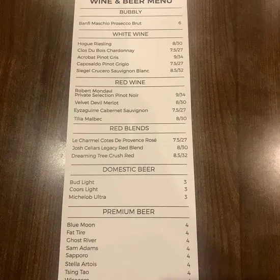 Menu 3