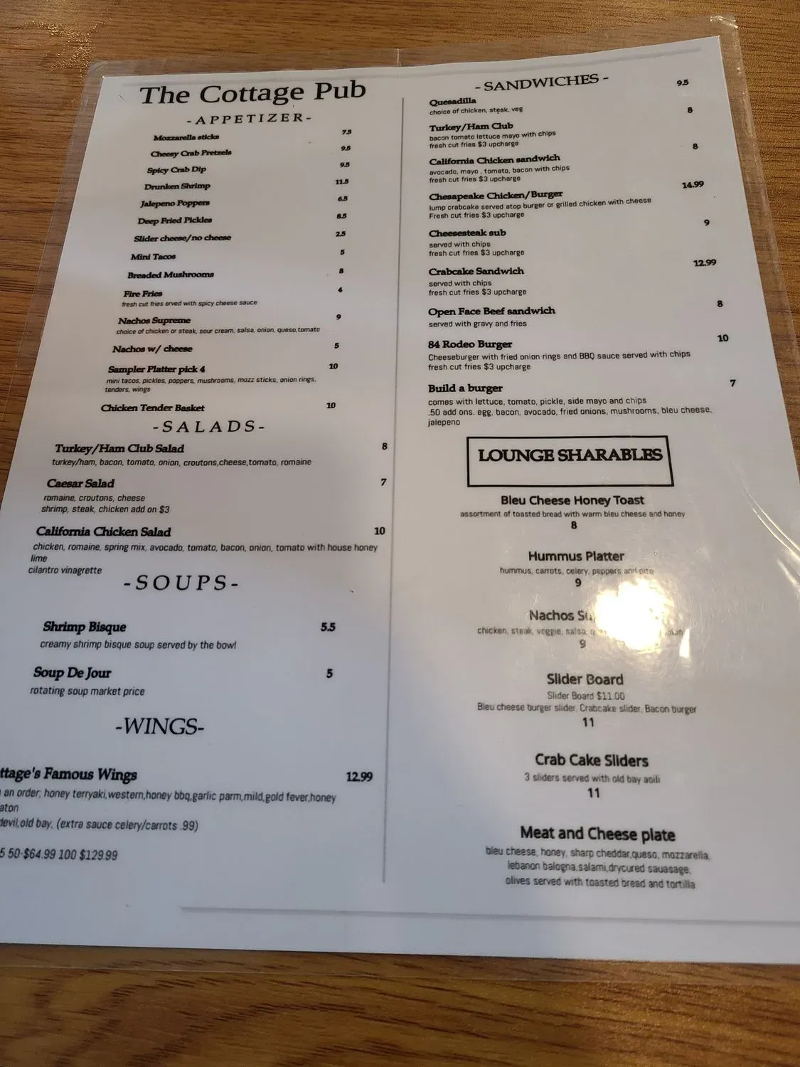 Menu 4