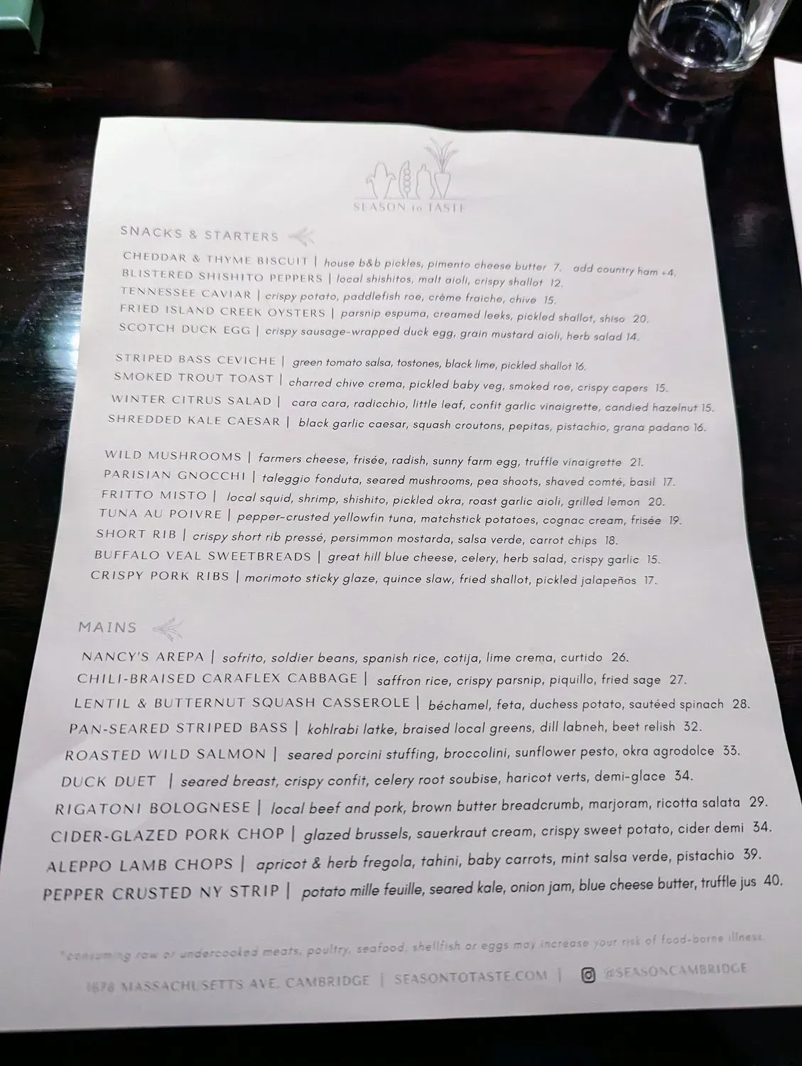 Menu 6