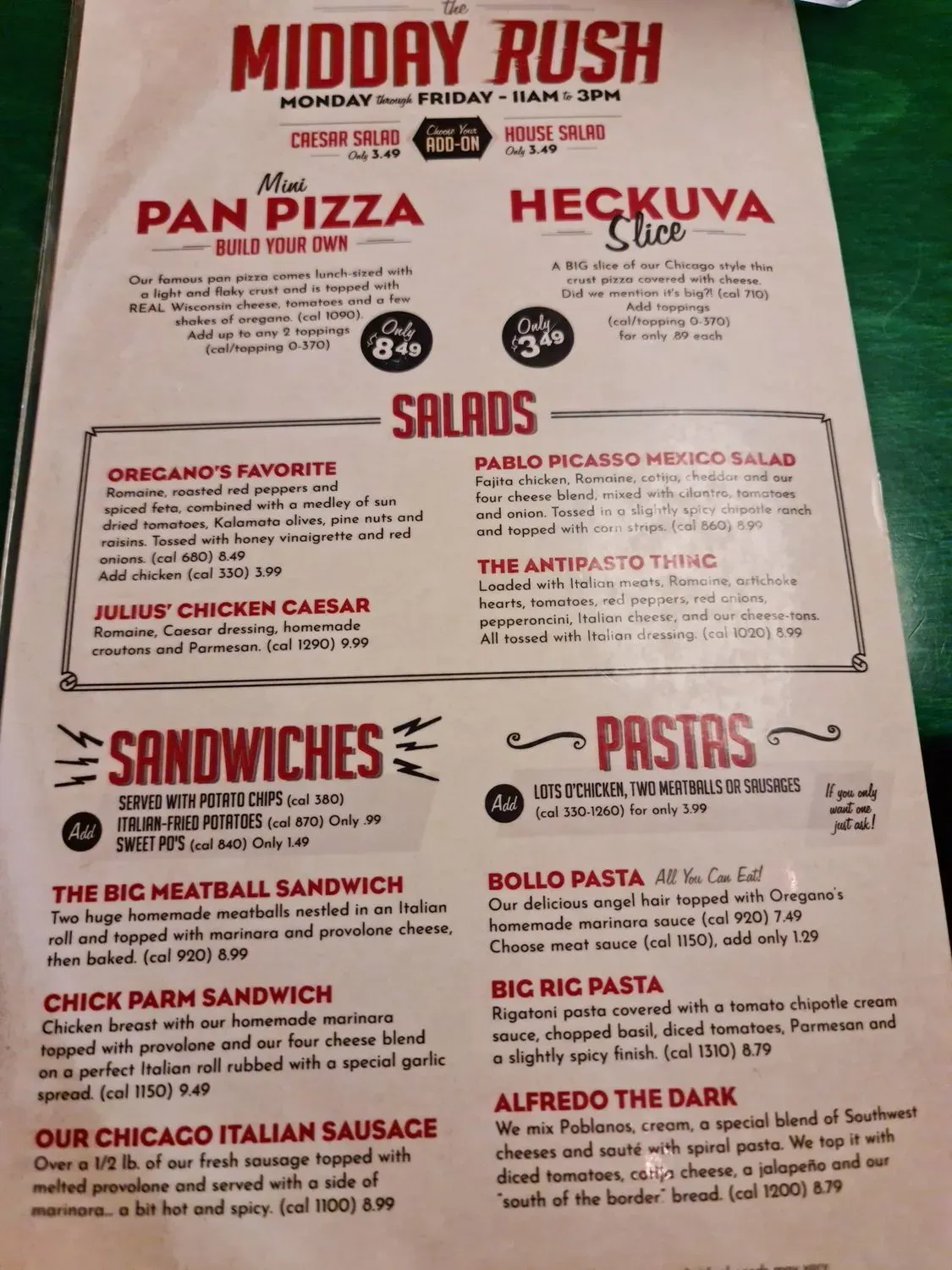 Menu 6