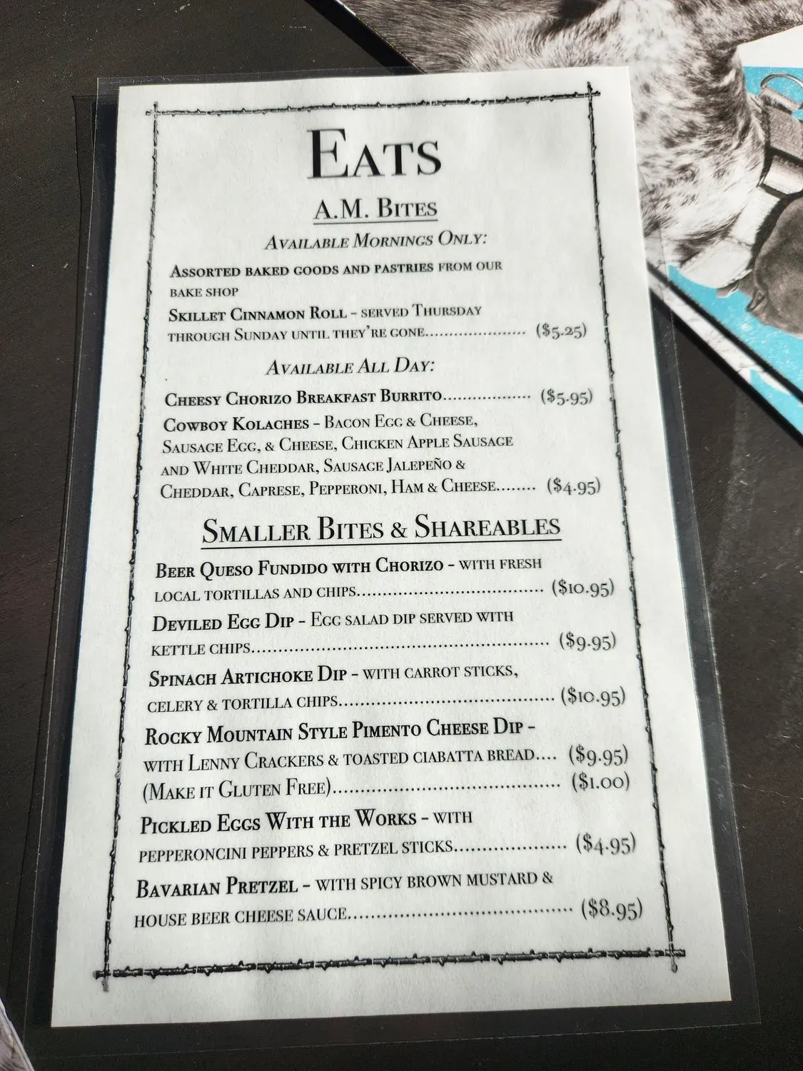 Menu 3