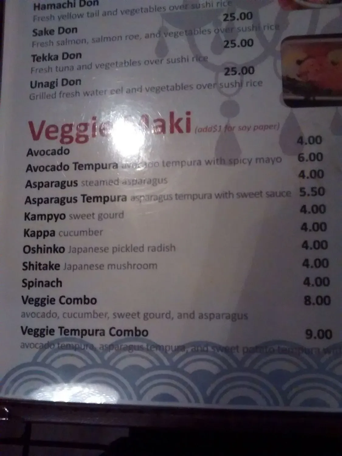 Menu 4