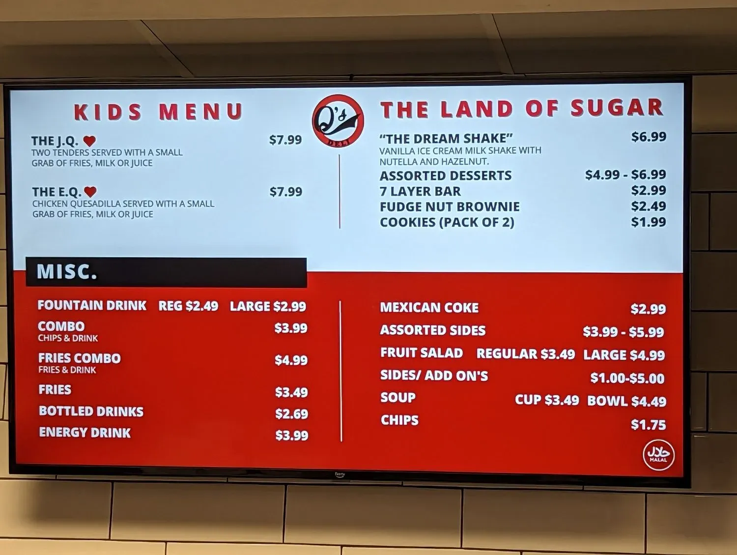 Menu 4