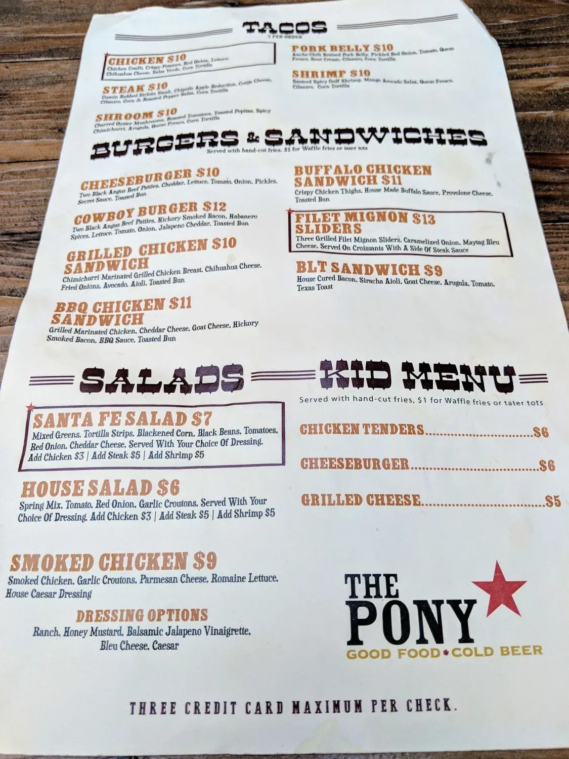 Menu 3