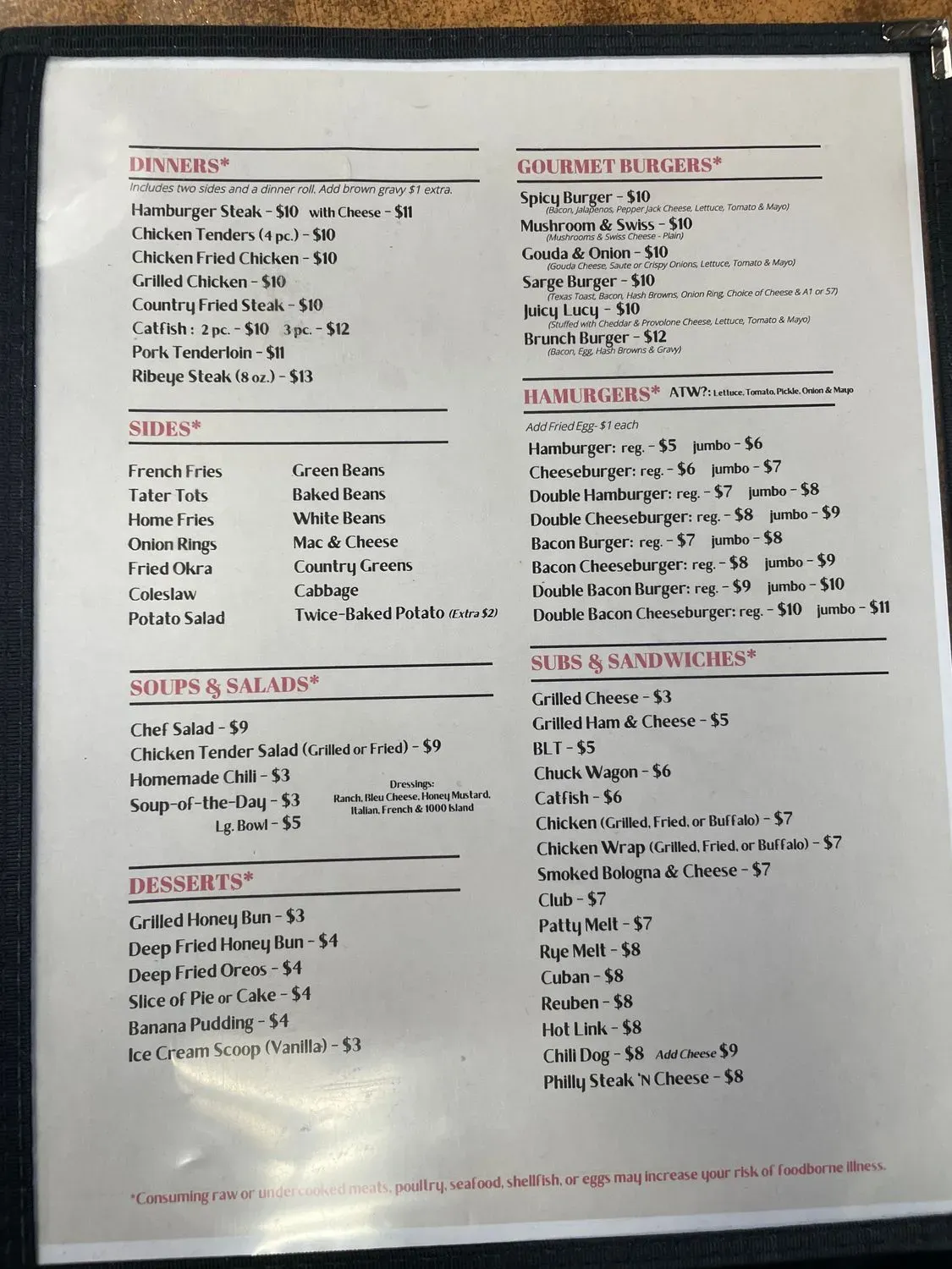 Menu 3