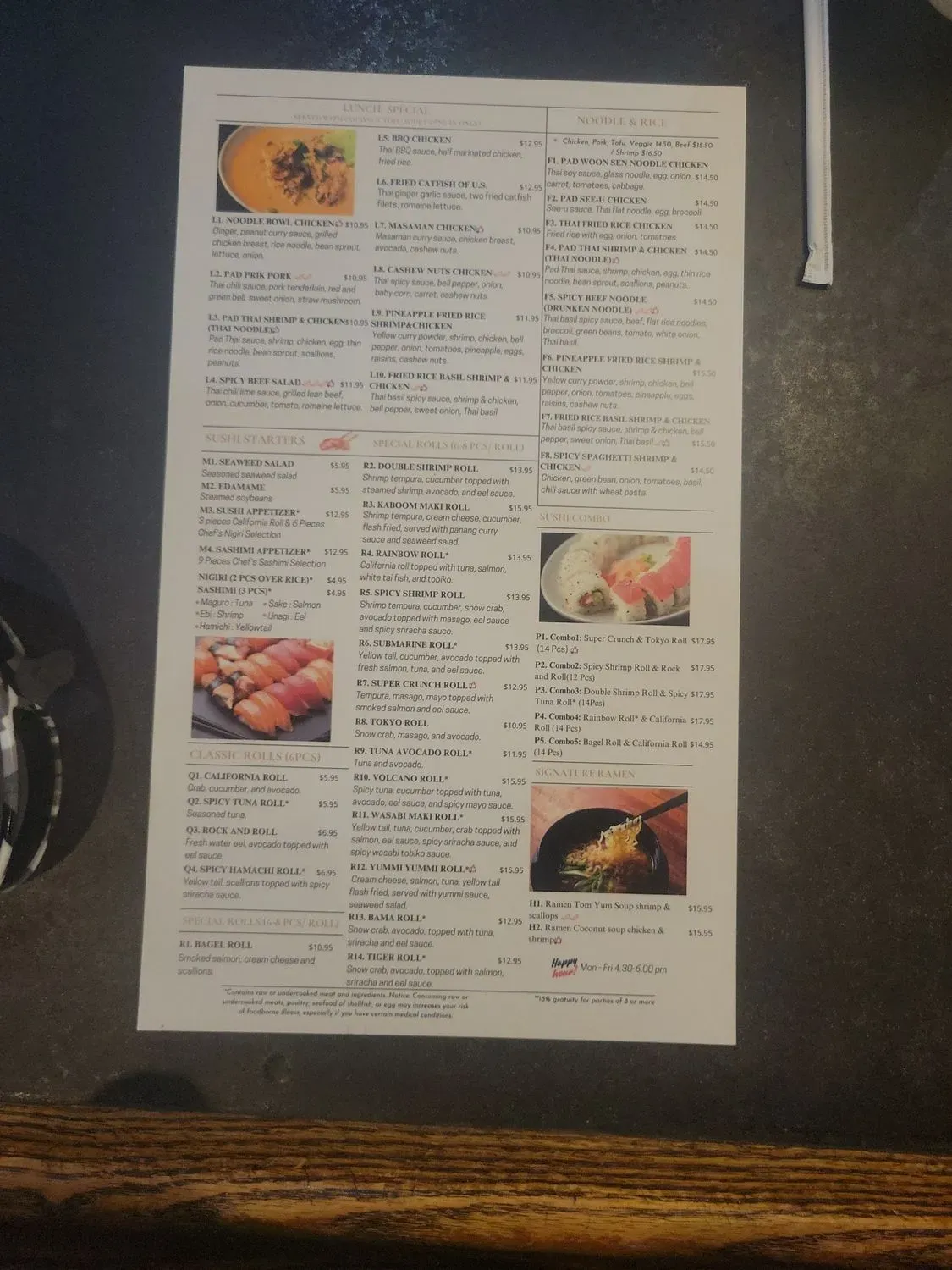 Menu 4