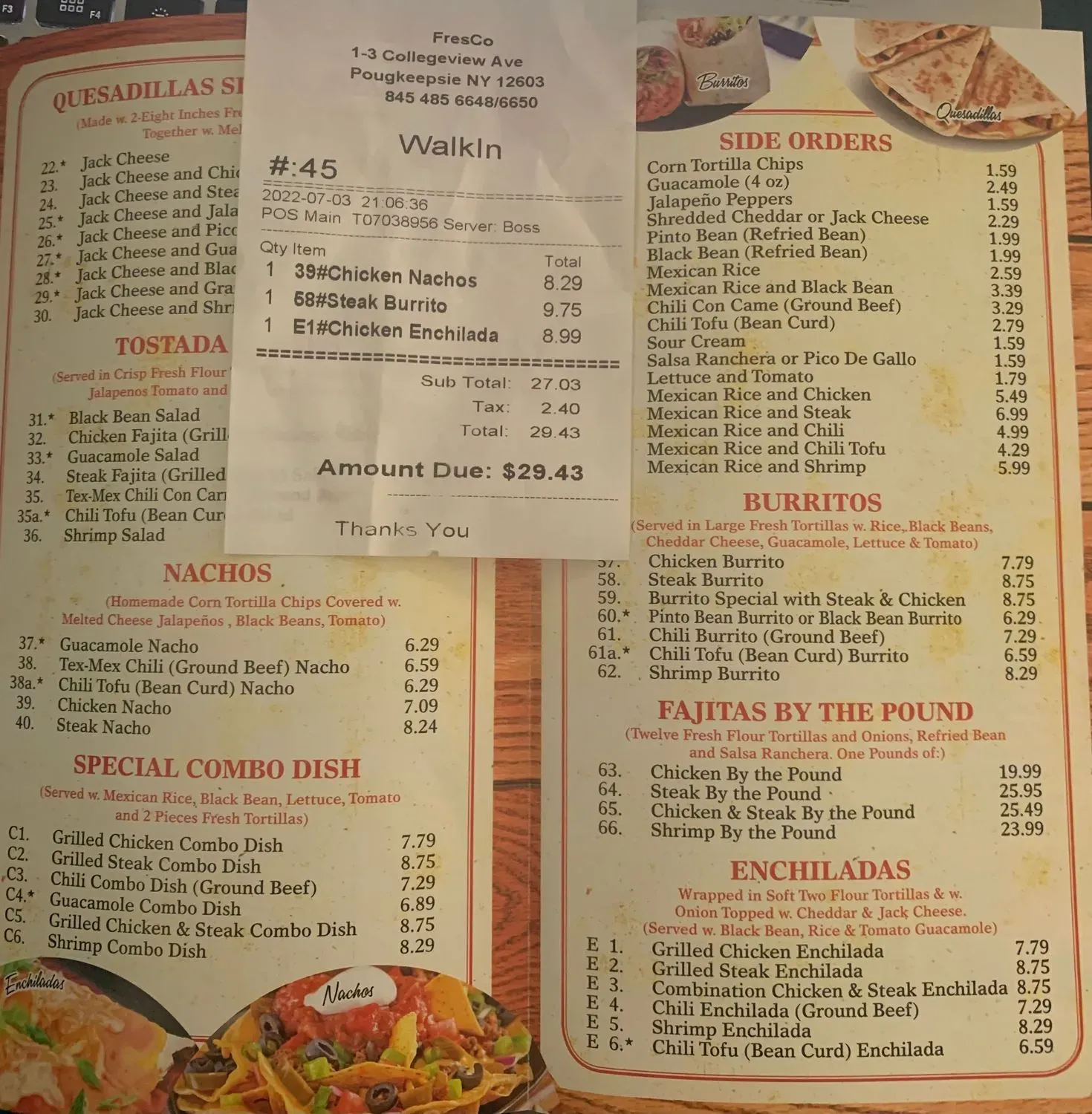 Menu 4