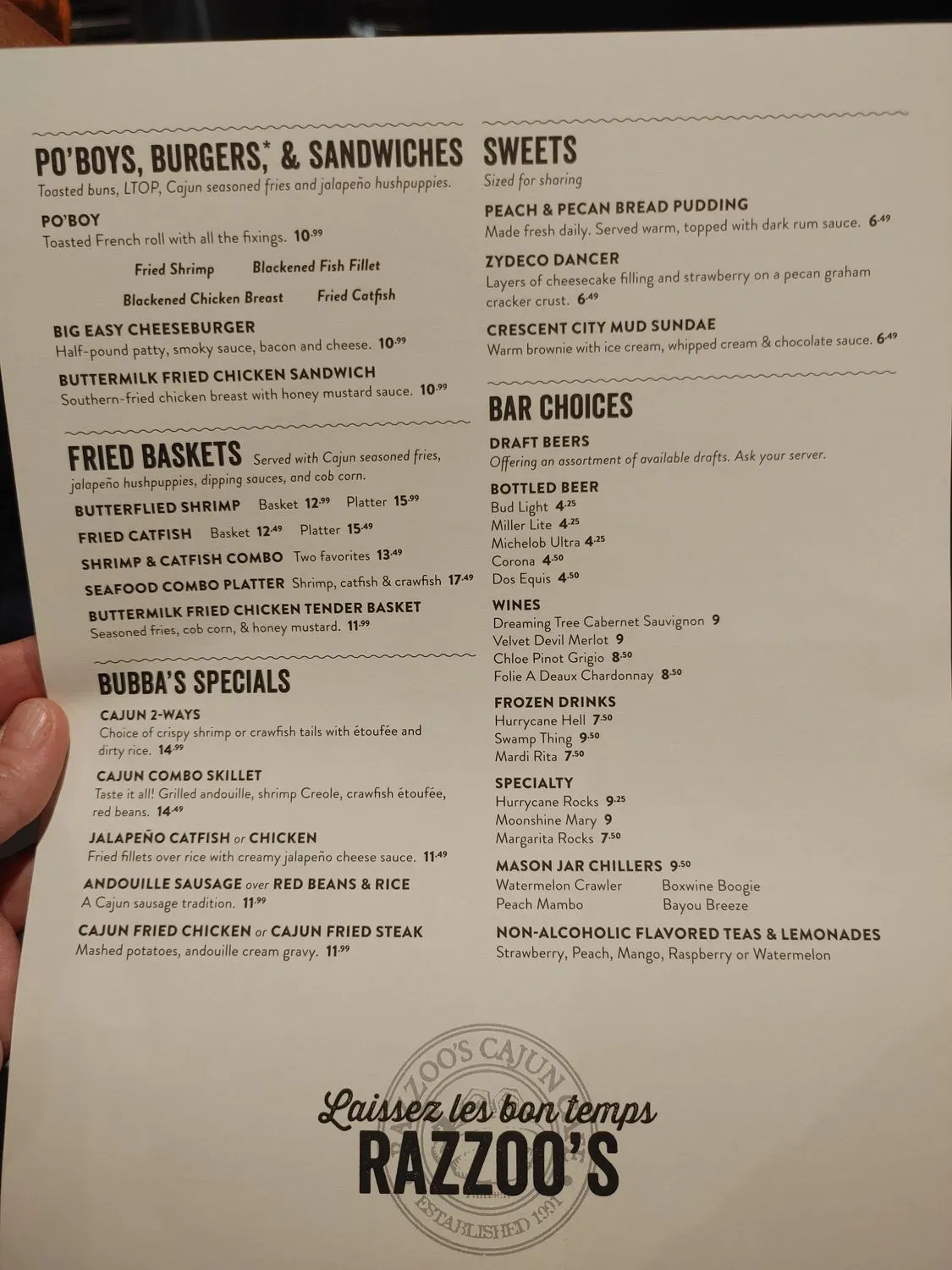 Menu 6