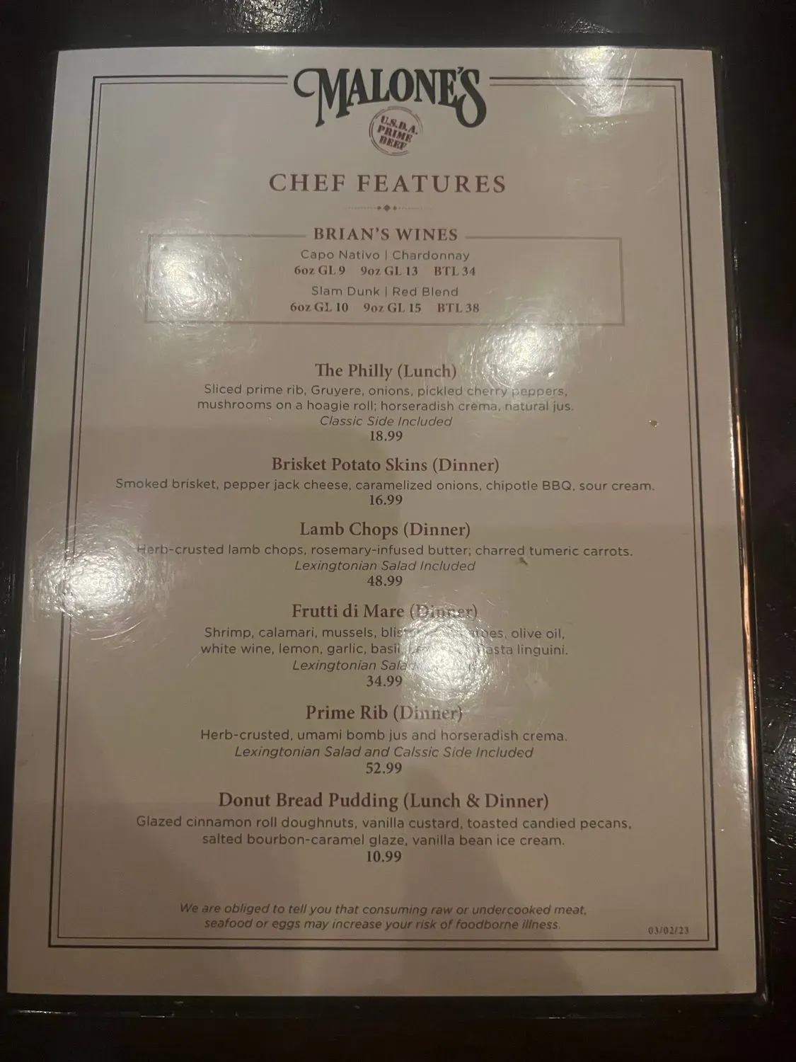 Menu 4