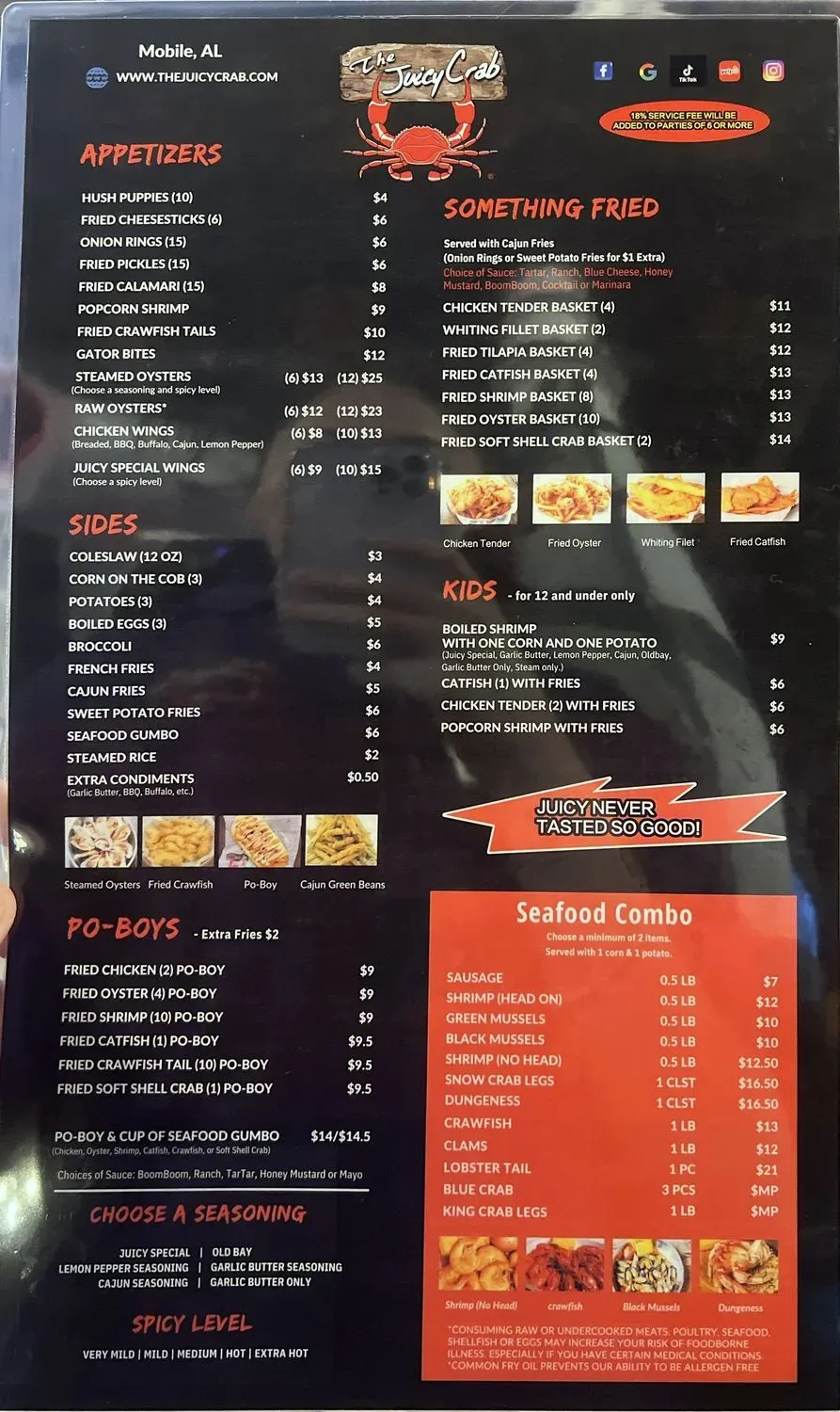 Menu 6