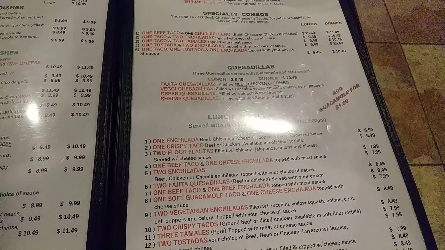 Menu 4