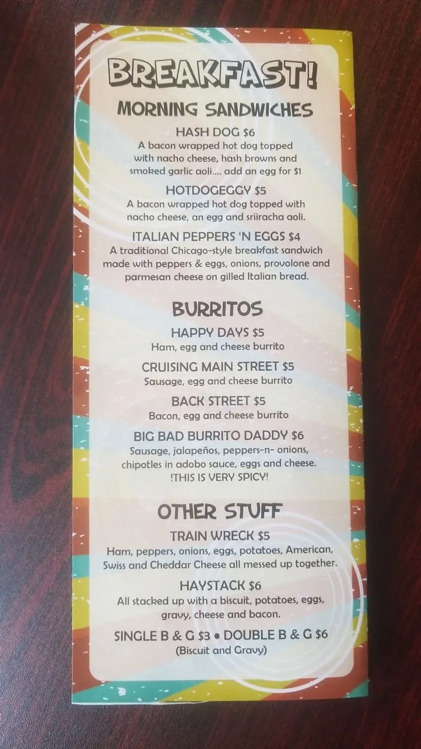 Menu 3