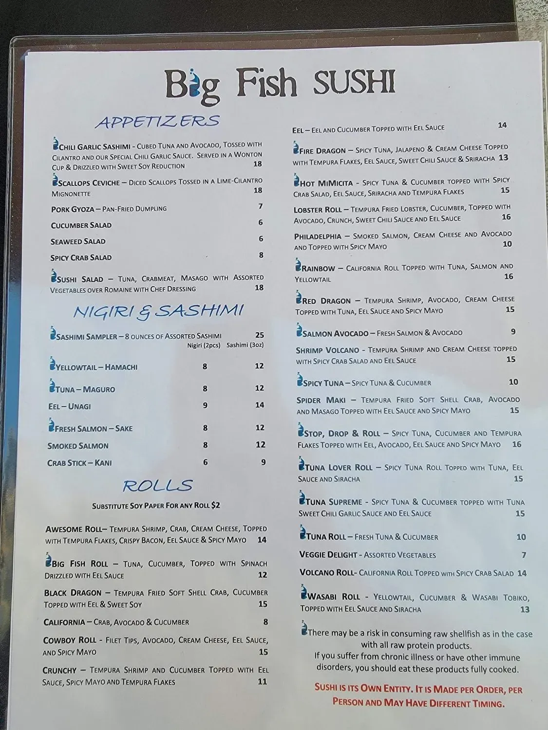 Menu 3