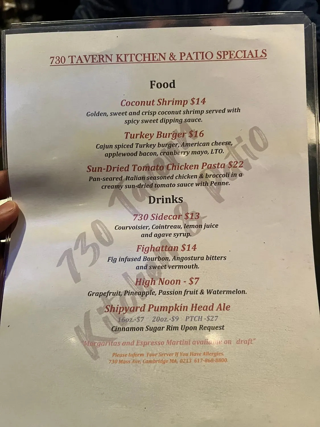 Menu 4