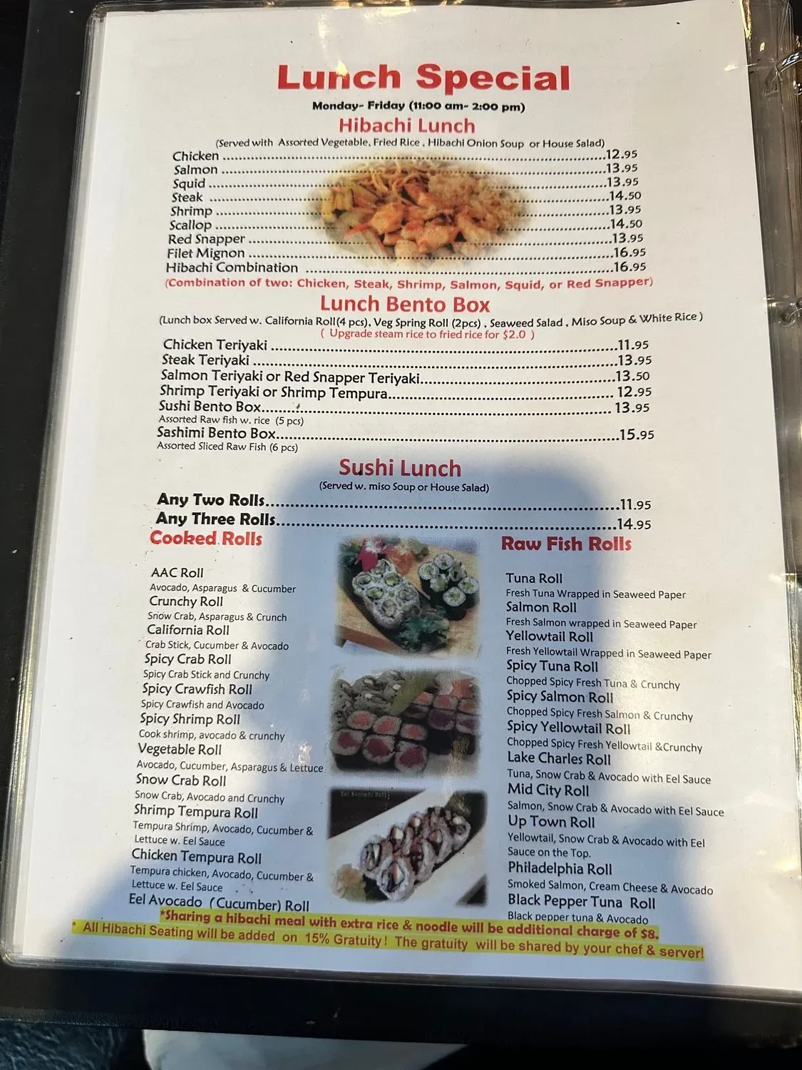 Menu 3