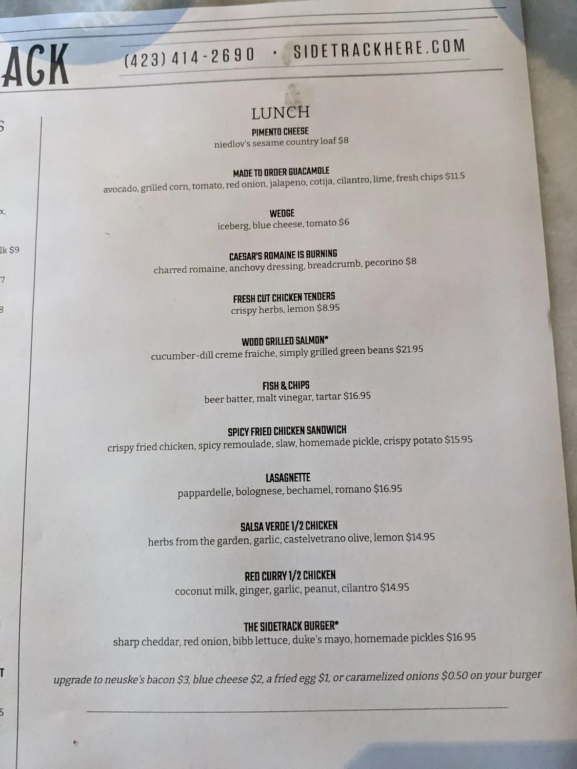 Menu 6