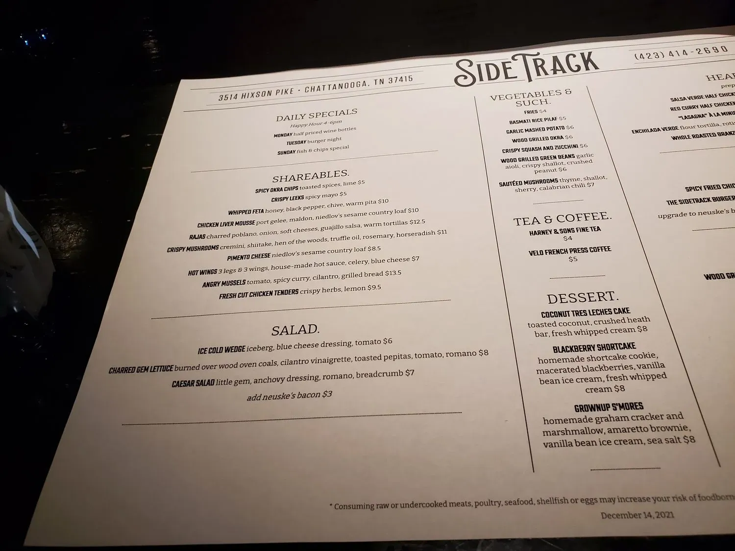 Menu 6